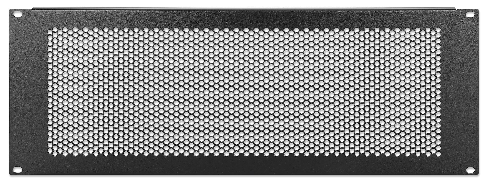 Pannello Cieco Ventilato per Armadi Rack 19'' 4U Nero - Miniatura 3