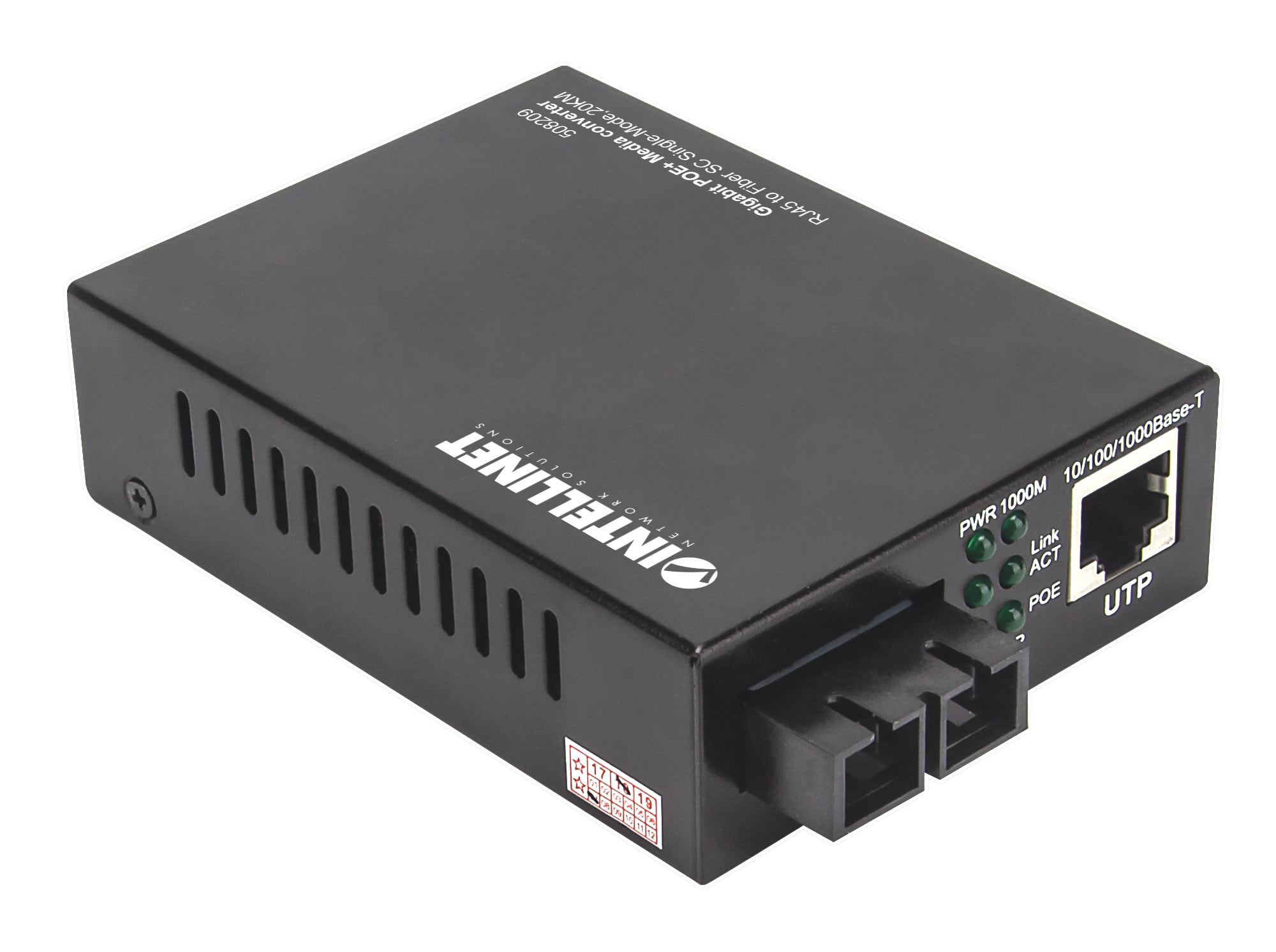 Media Converter Gigabit PoE+ - Miniatura 3