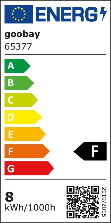 Faretto GU10 Bianco Caldo 8W, Classe F - Miniatura 3