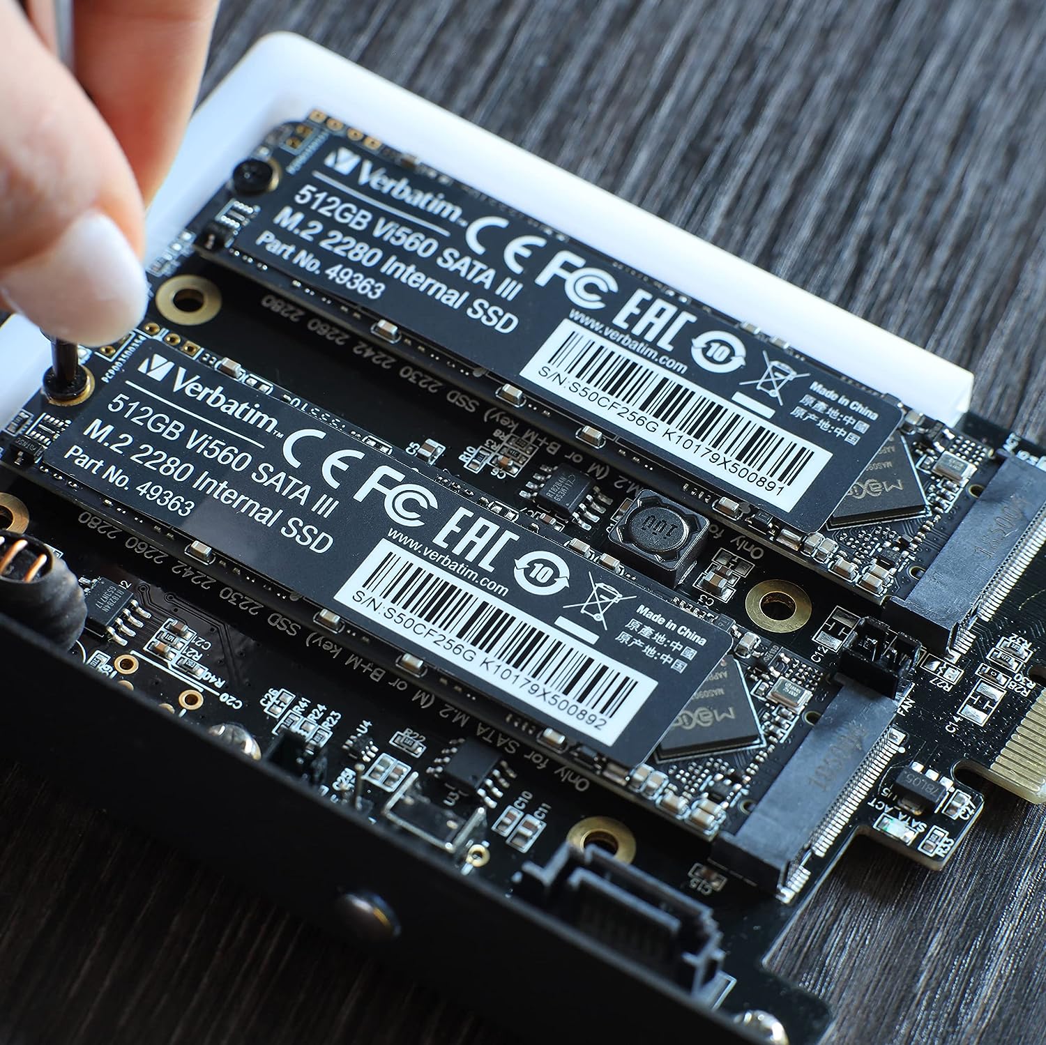 Disco a Stato Solido Vi560 Internal SATA III M.2 512GB - Miniatura 3