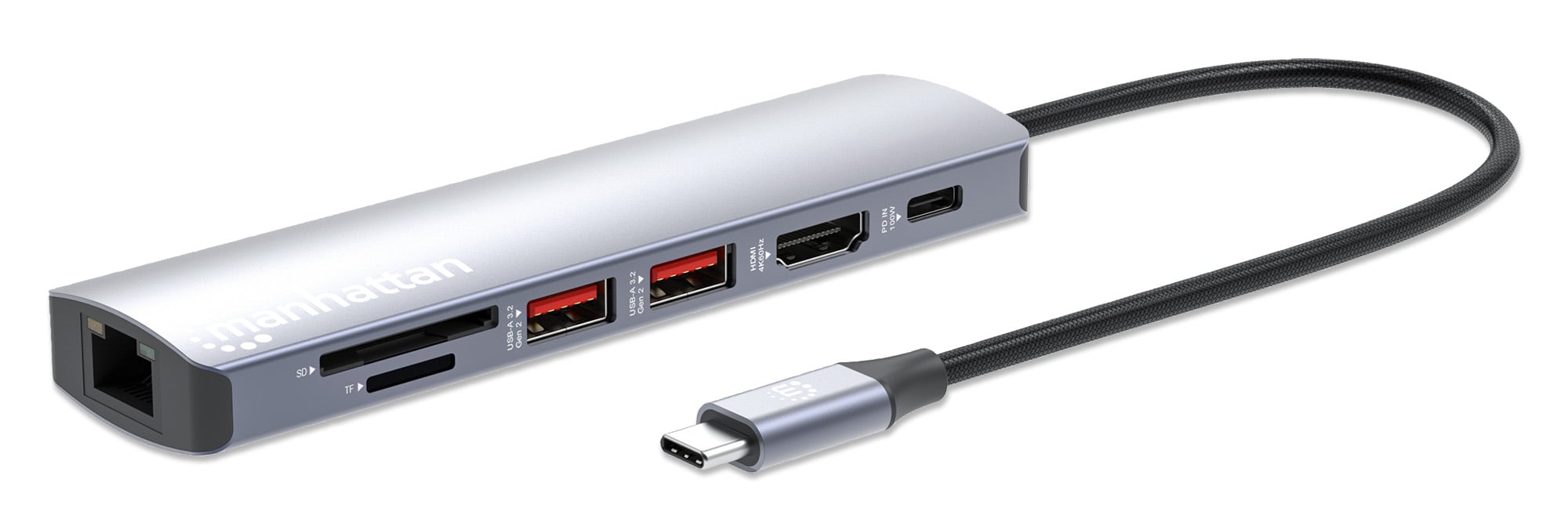 Docking Station USB-C™ PD 7-in-1 4K Hub Multiporta - Miniatura 3