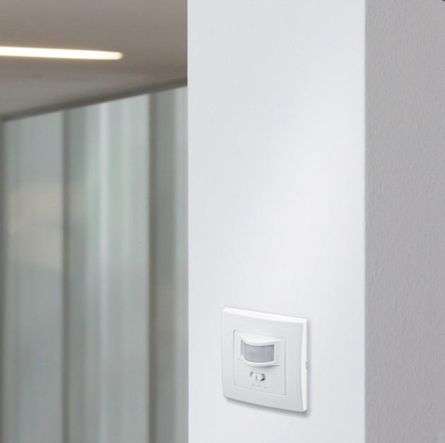 Sensore di Movimento ad Infrarossi LED da Incasso - Miniatura 3