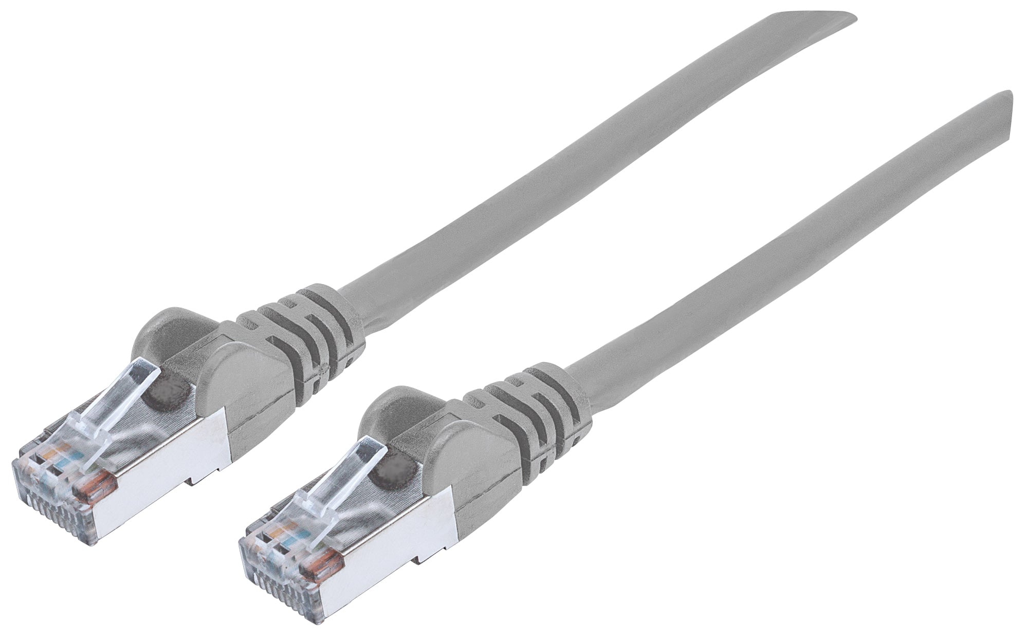 Cavo di rete Patch in Rame Schermato Cat. 5e Grigio F/UTP 3 metri - Miniatura 3
