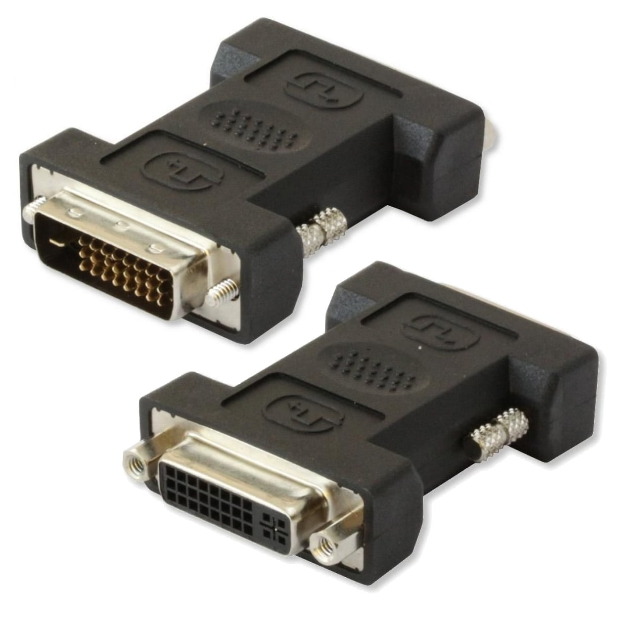 Adattatore DVI-I Femmina a DVI-D Maschio Dual Link - Miniatura 3