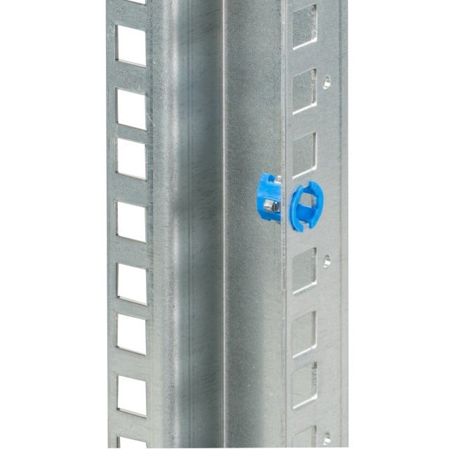 Kit Set 50 Viti, 50 Dadi prigionieri e 50 Rondelle per Montaggio Rack Silver - Miniatura 3