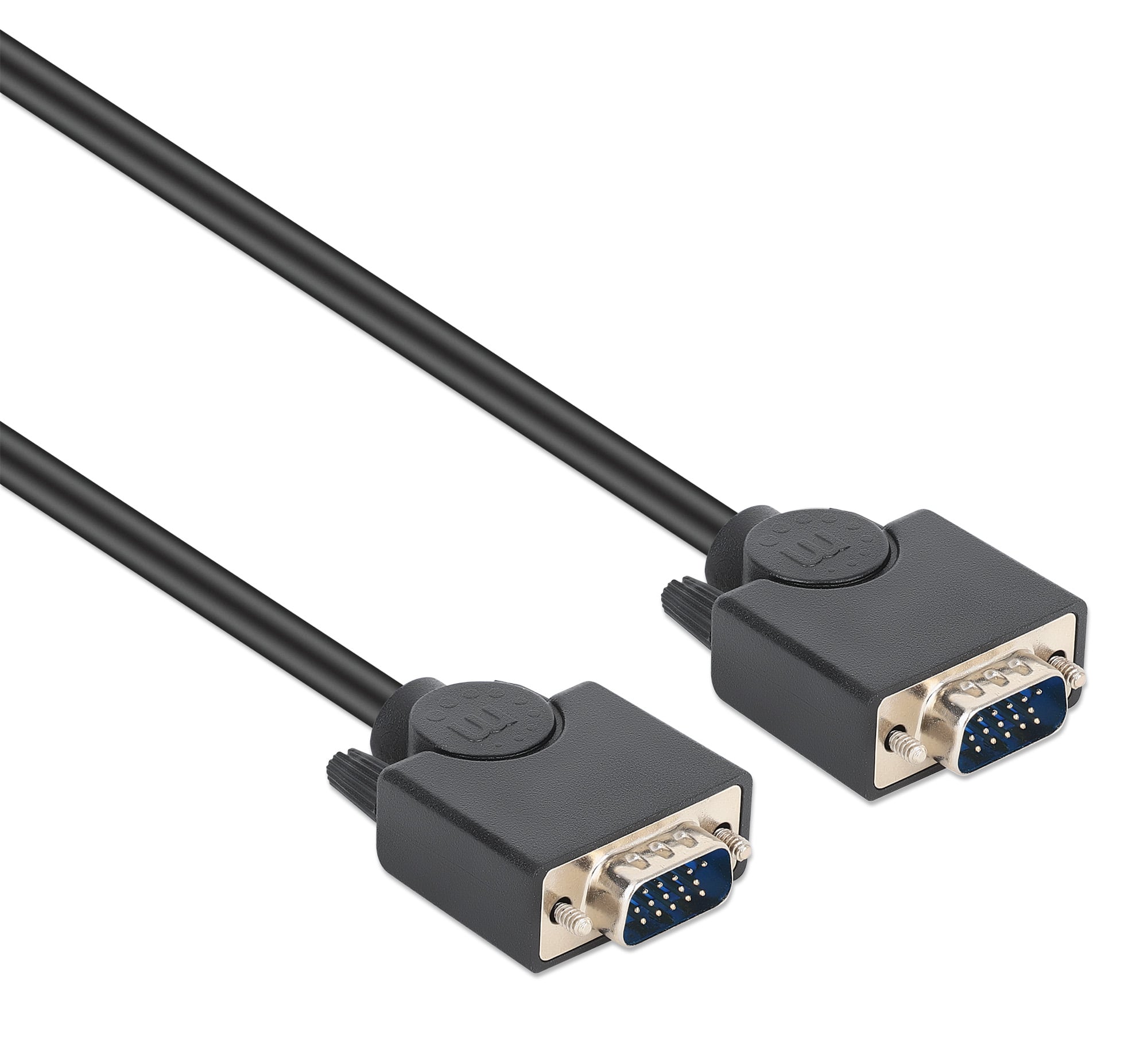 Cavo monitor SVGA standard M/M 3,0 mt NERO - Miniatura 3