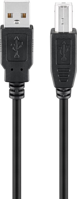 Cavo USB 2.0 A maschio/B maschio bulk 3 metri - Miniatura 3