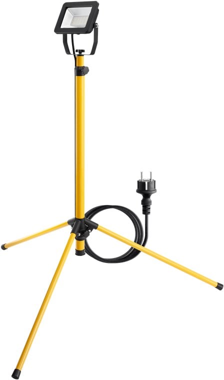 Faretto da Costruzione a LED con Treppiede Telescopico 30W - Miniatura 3