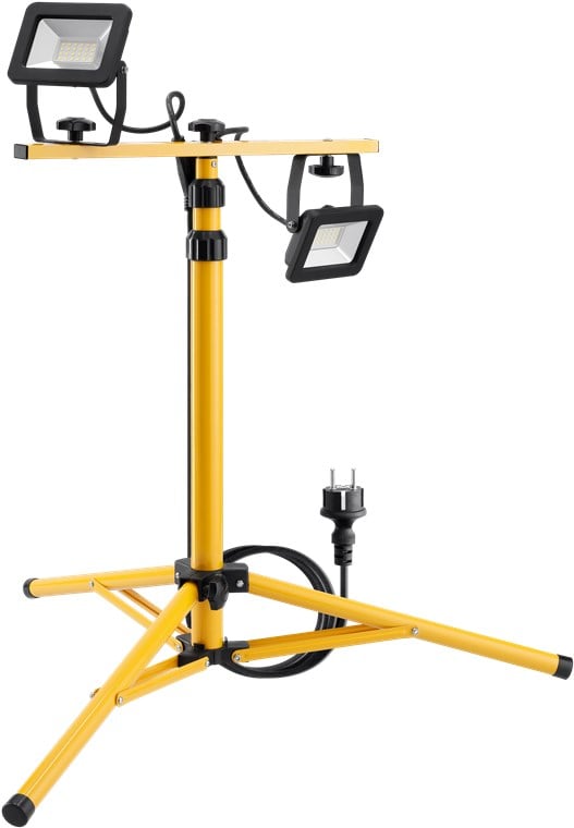 Faretto da lavoro a LED con Treppiede Telescopico 2x20W - Miniatura 3