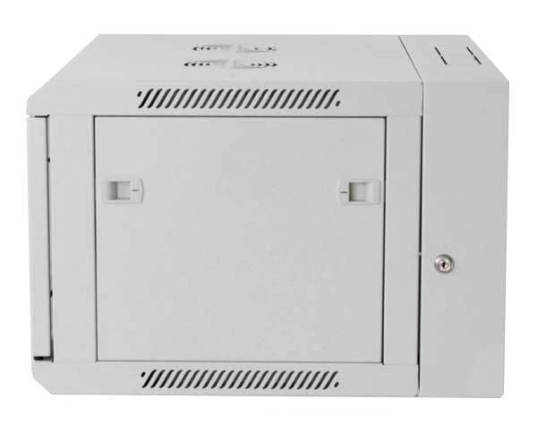 Armadio Rack 19'' a muro 15 unità due sezioni Grigio - Miniatura 3