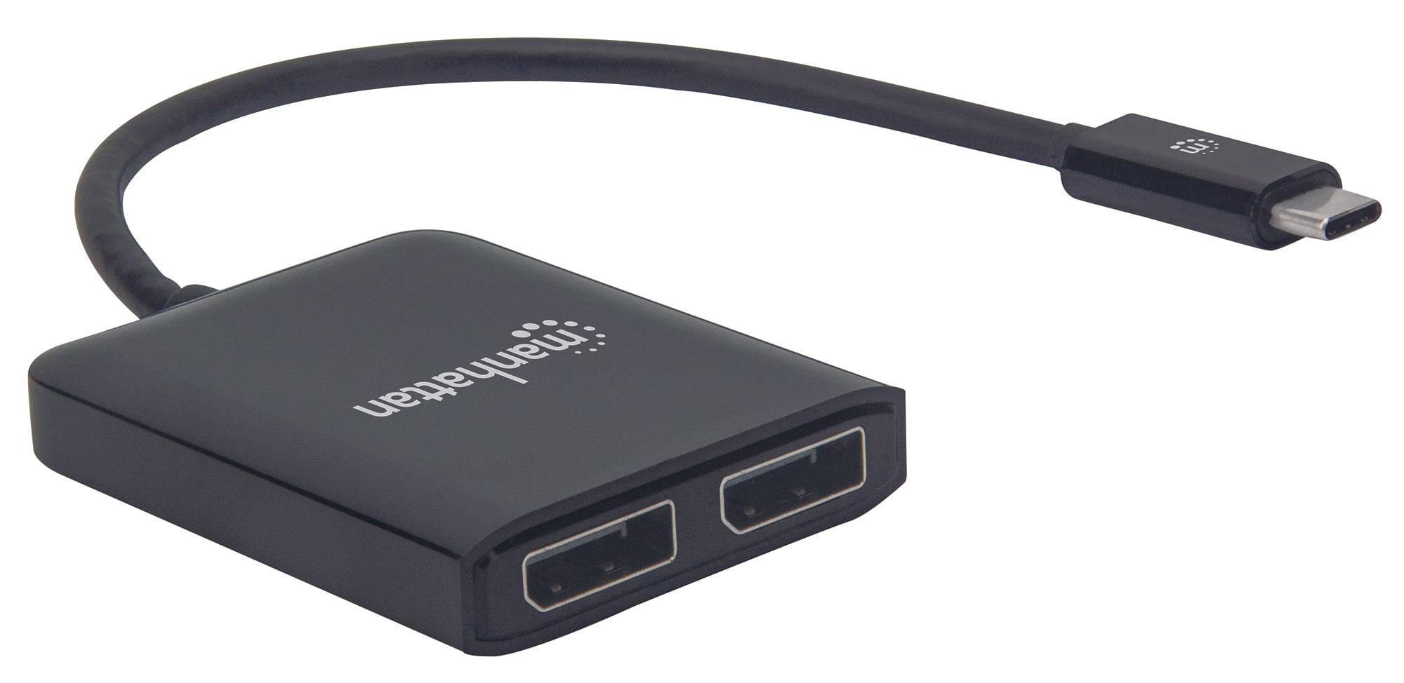 Adattatore Convertitore USB-C™ a 2x DisplayPort Hub MST - Miniatura 3