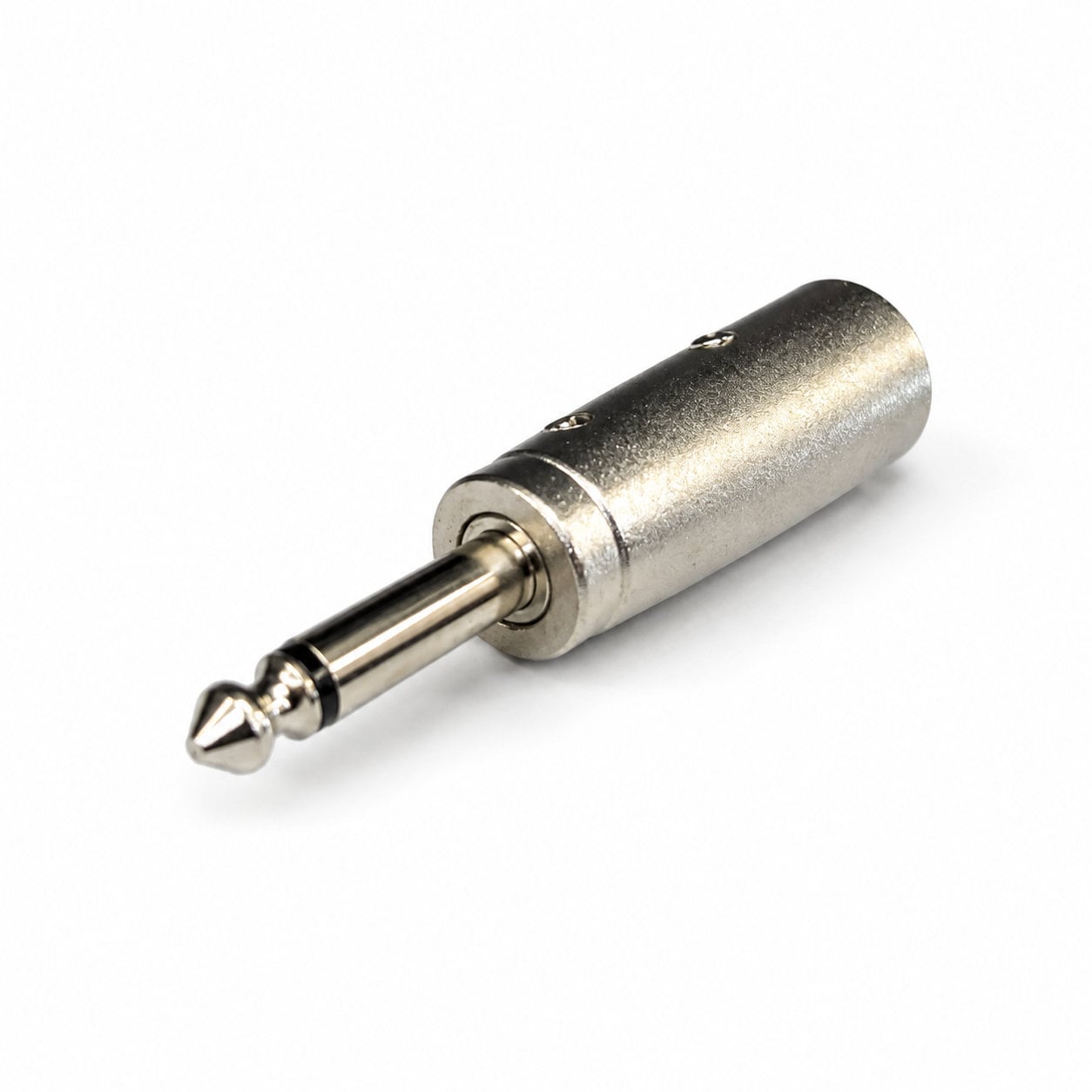 Adattatore XLR Cannon Maschio ad Audio 6,35mm Maschio Mono - Miniatura 3