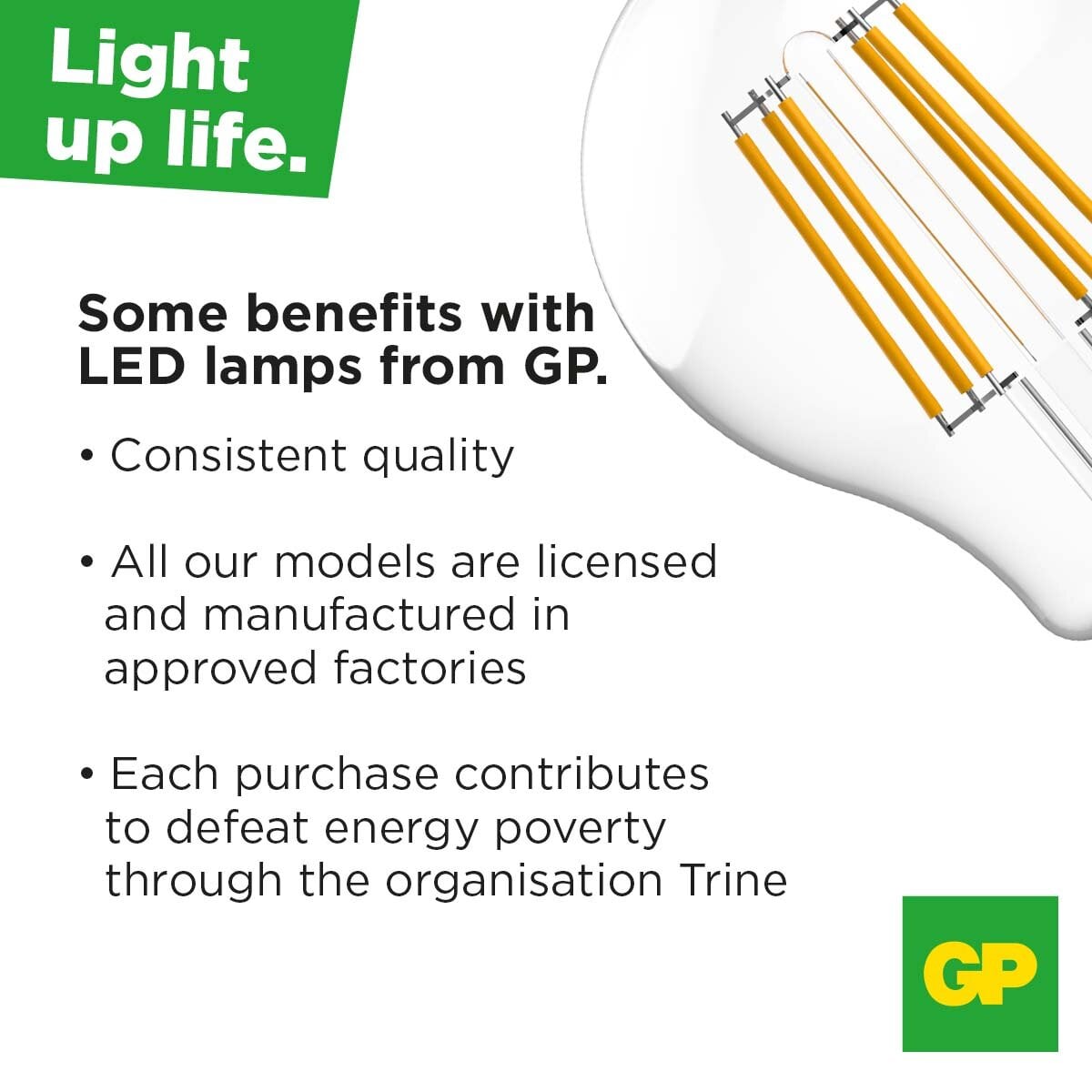 Lampadina LED Mini Globo E27 Bianco Caldo 3,5W, Classe F - Miniatura 3