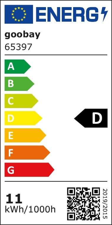Lampadina LED E27 Bianco Caldo 11W Trasparente con Filamento, Classe D - Miniatura 3