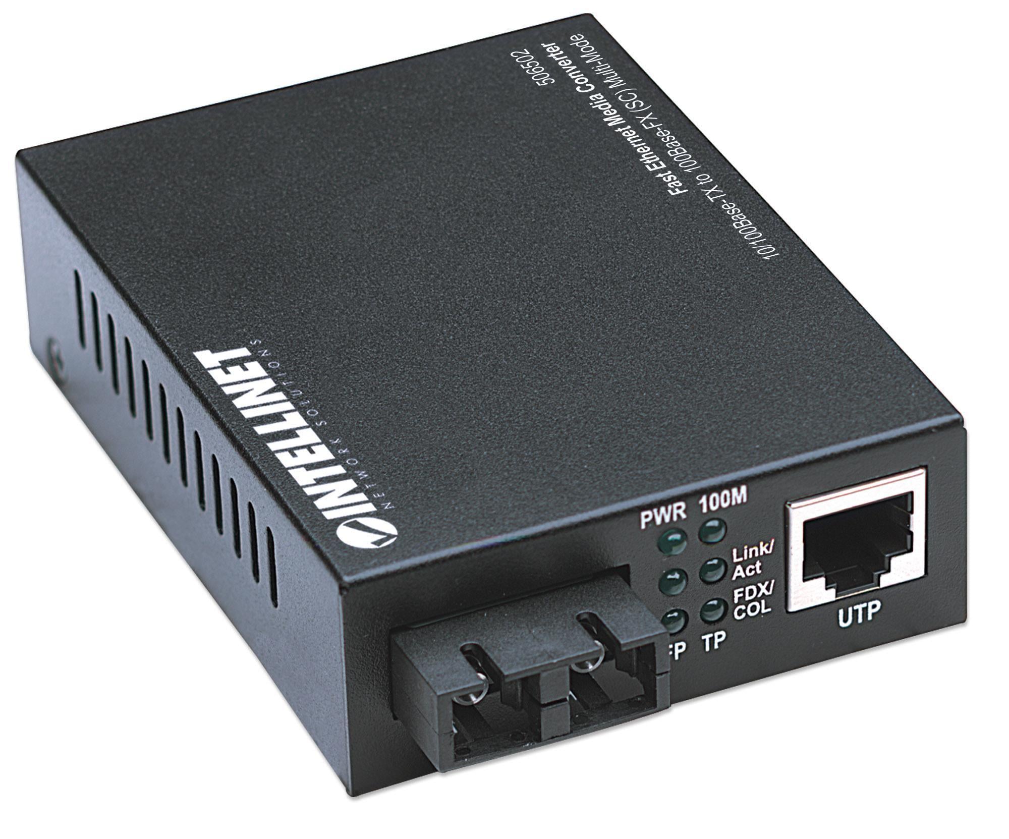 Convertitore RJ45 - Fibra SC Multimodale - Miniatura 3