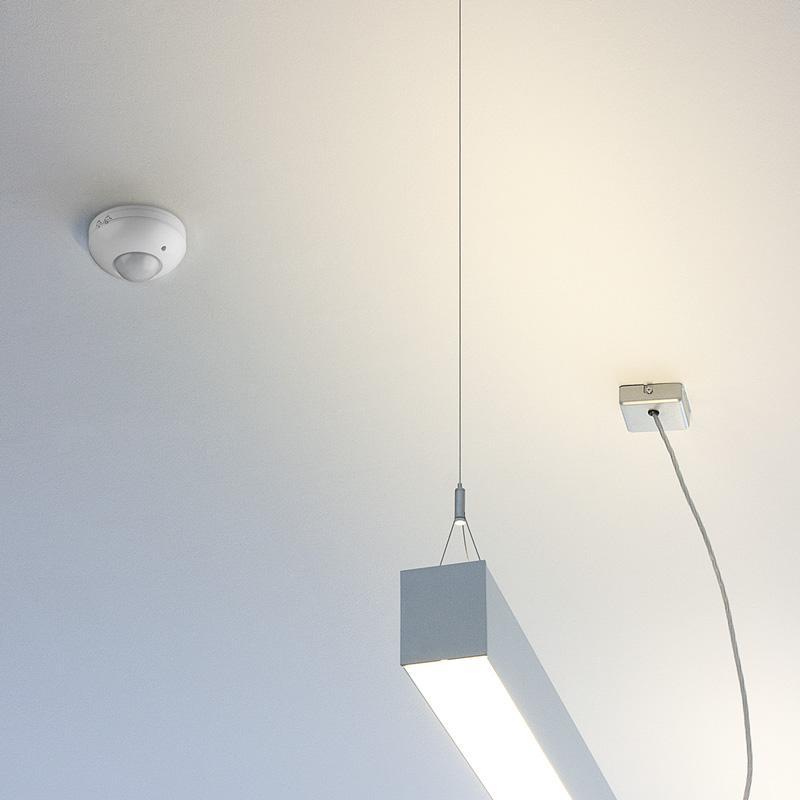 Sensore di Movimento a Infrarossi con Relè da Soffitto - Miniatura 3