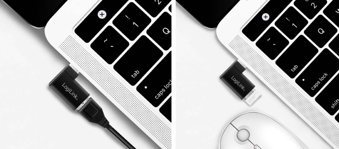 Adattatore USB 3.2 Gen.1 USB-C™ Maschio/A Femmina 90° - Miniatura 3
