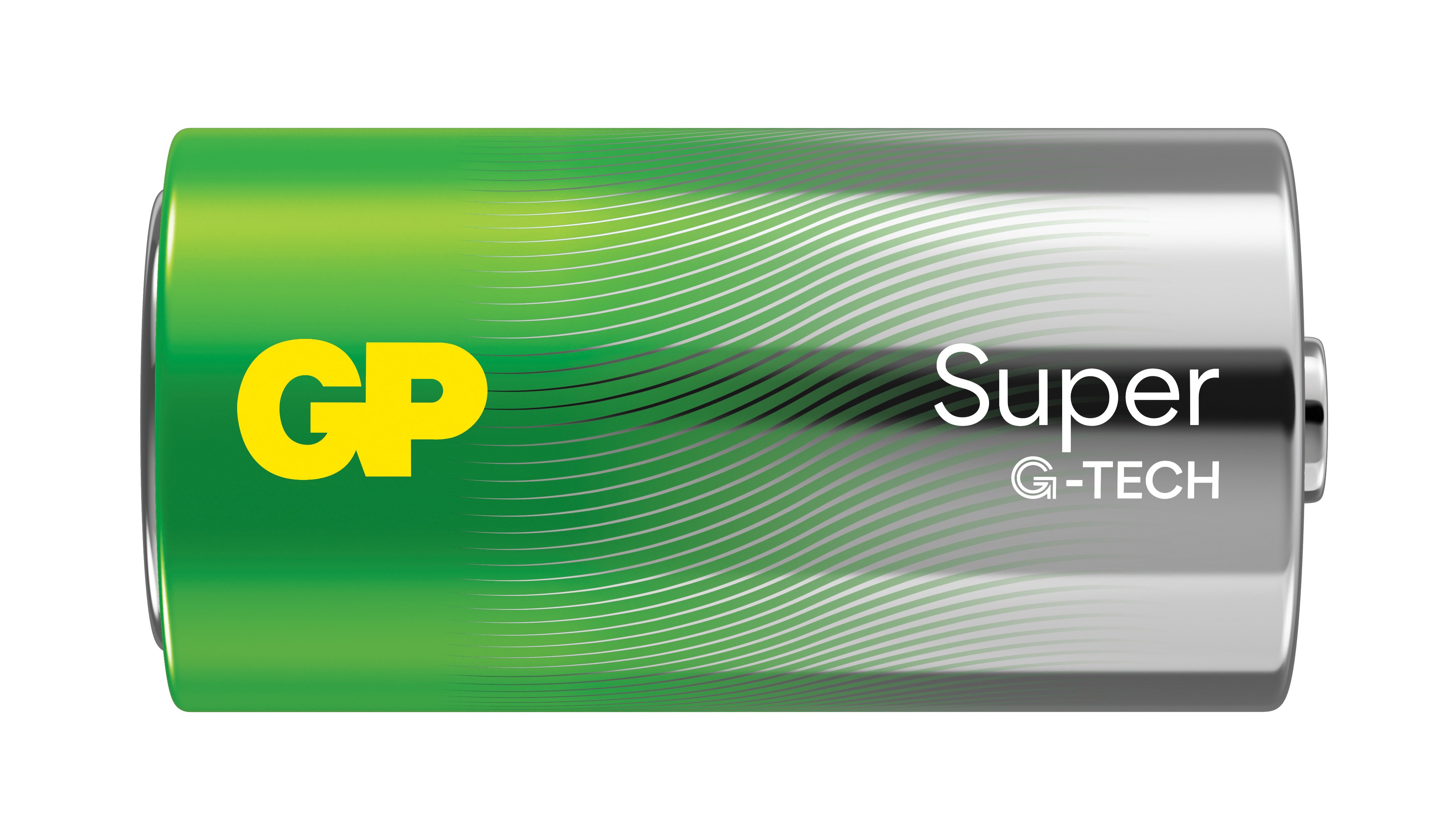 Confezione 2 Batterie GP Super Alcalina Mezza Torcia C 14A/LR14 - Miniatura 3