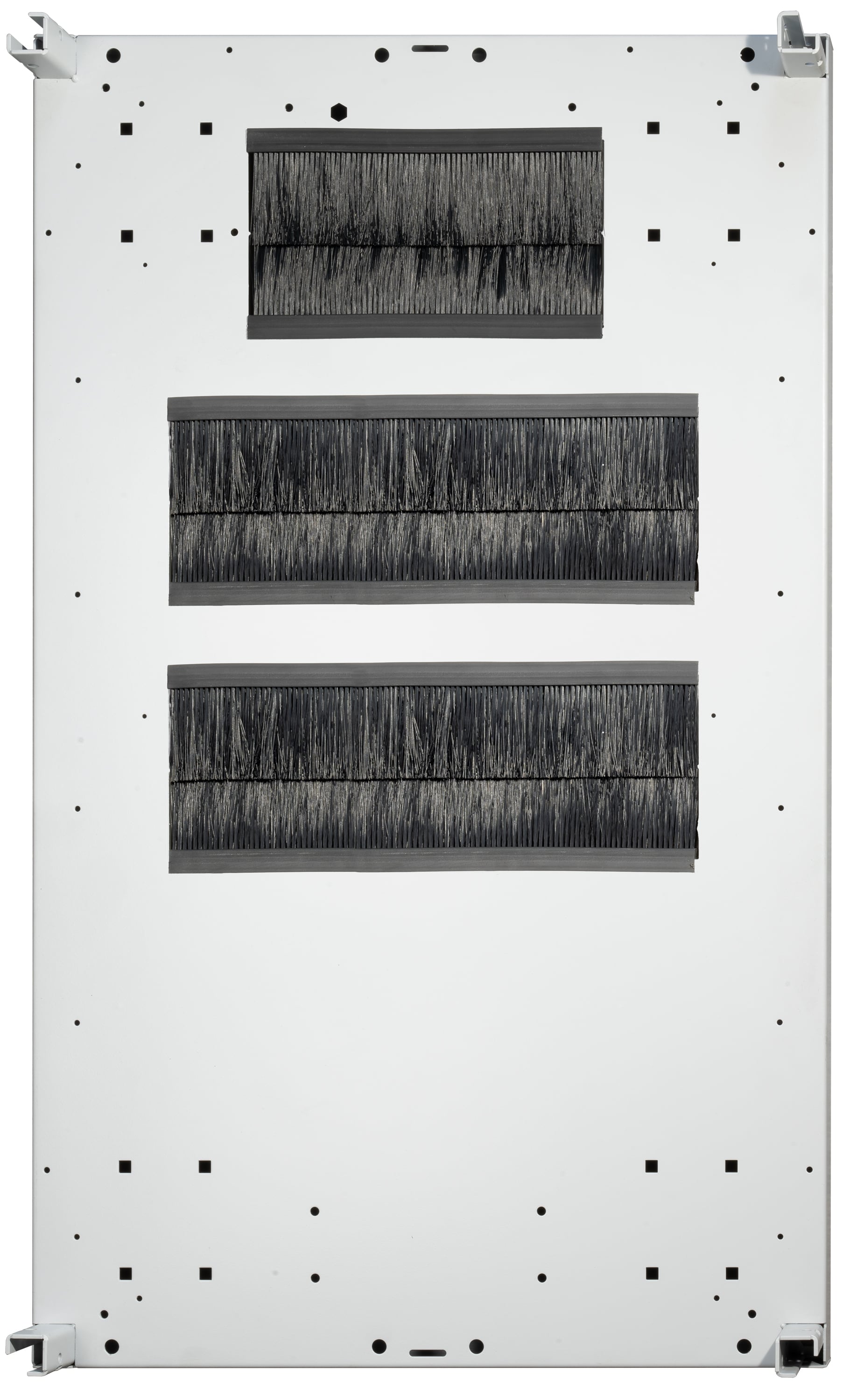 Spazzole Ingresso Cavi per Armadio Rack Due da 265 mm e Quattro da 380 mm - Miniatura 3