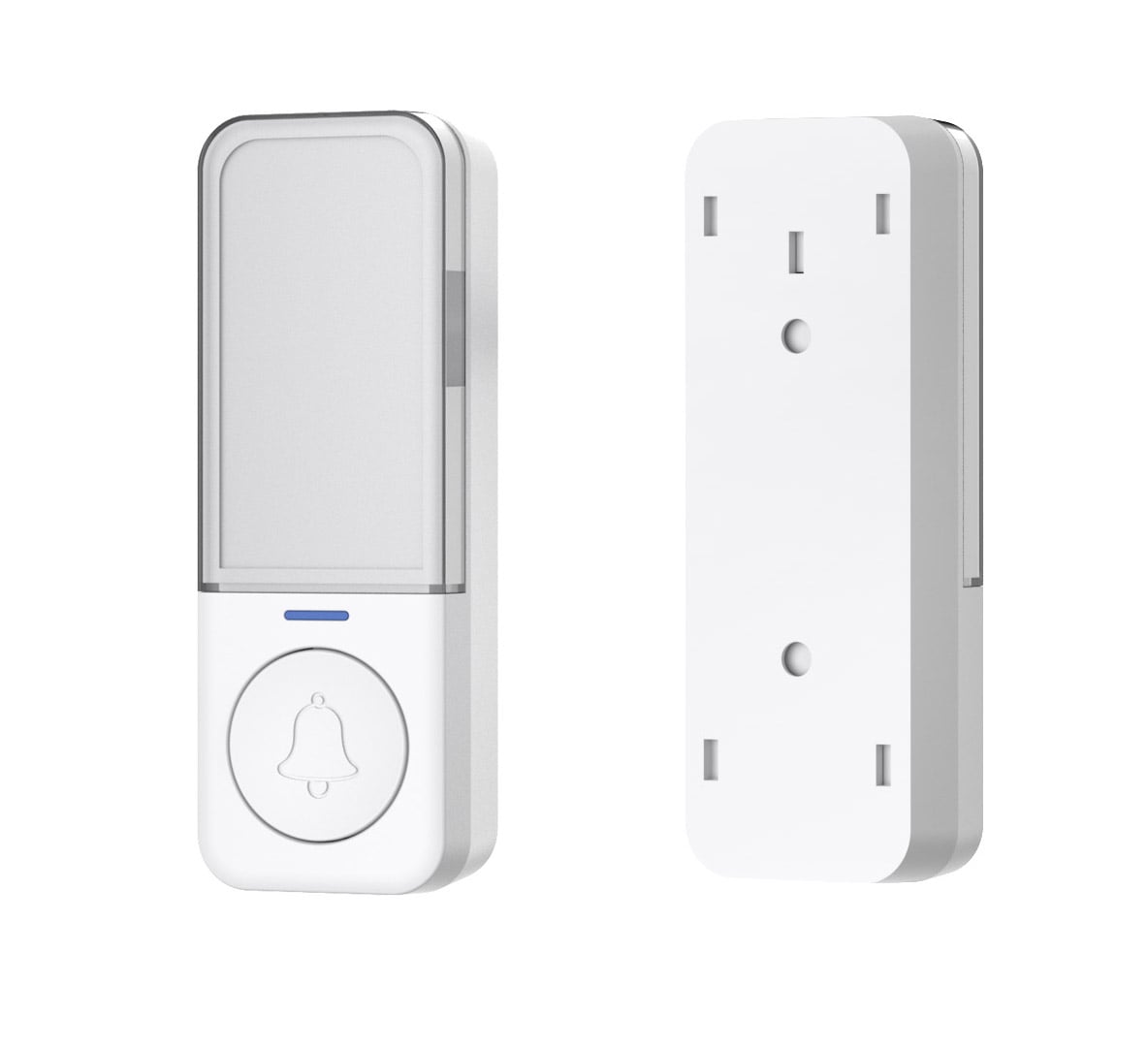 Trasmettitore Aggiuntivo IP56 Battery Free per Campanello Wireless fino a 180m - Miniatura 3