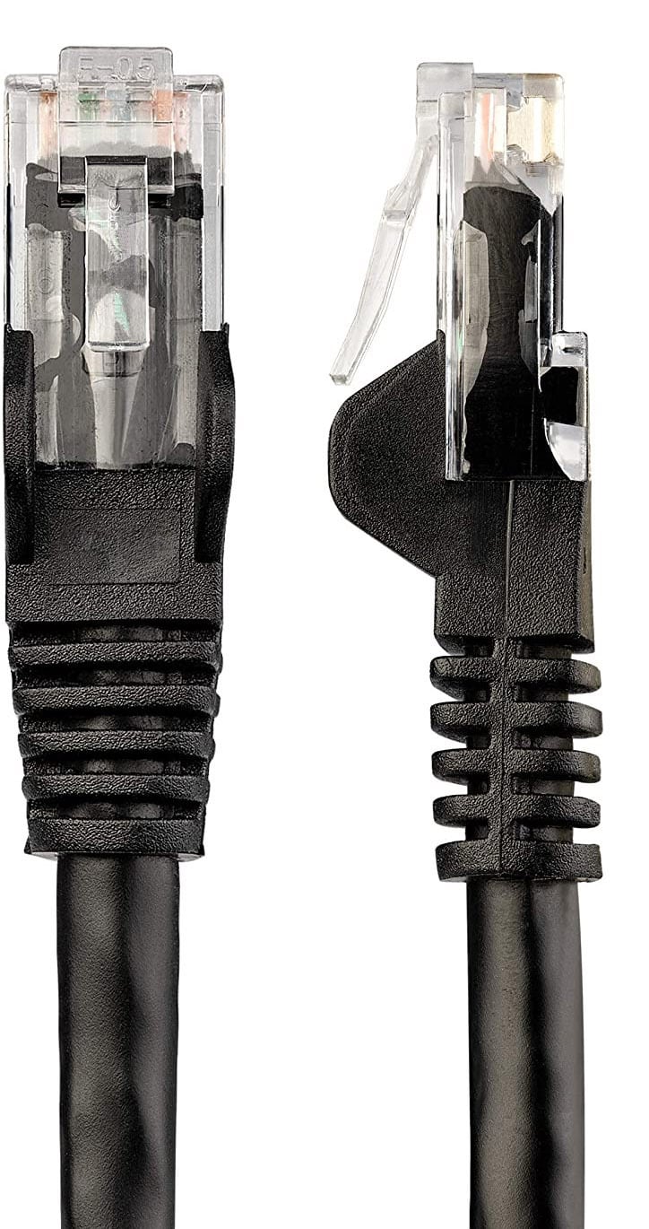 Cavo di rete Patch CCA Cat. 5e Nero UTP 2m Bulk - Miniatura 3