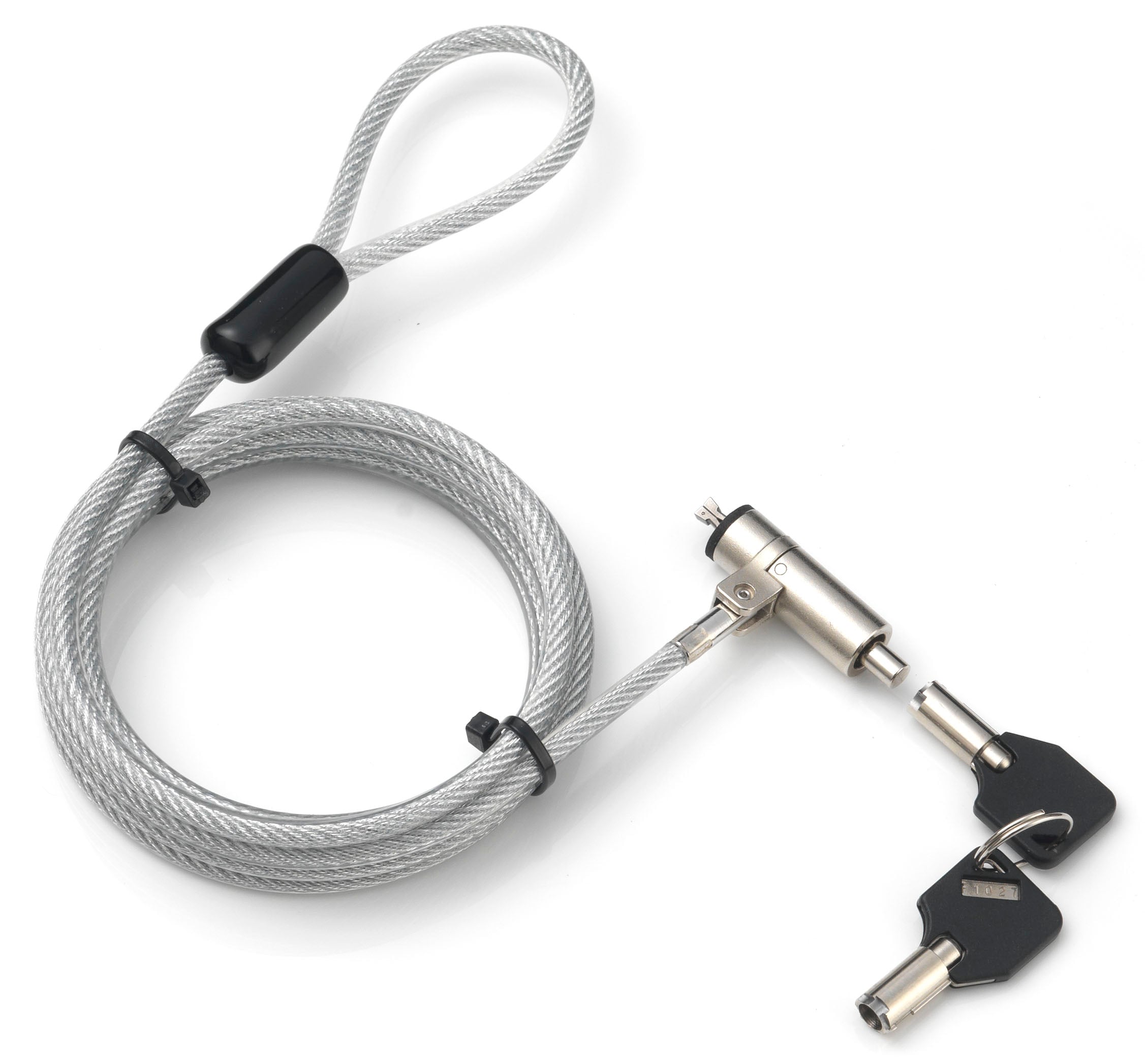 Lucchetto di Sicurezza per Notebook con Chiave, Compatibile Nano Slot (HP e altri marchi) - Miniatura 3