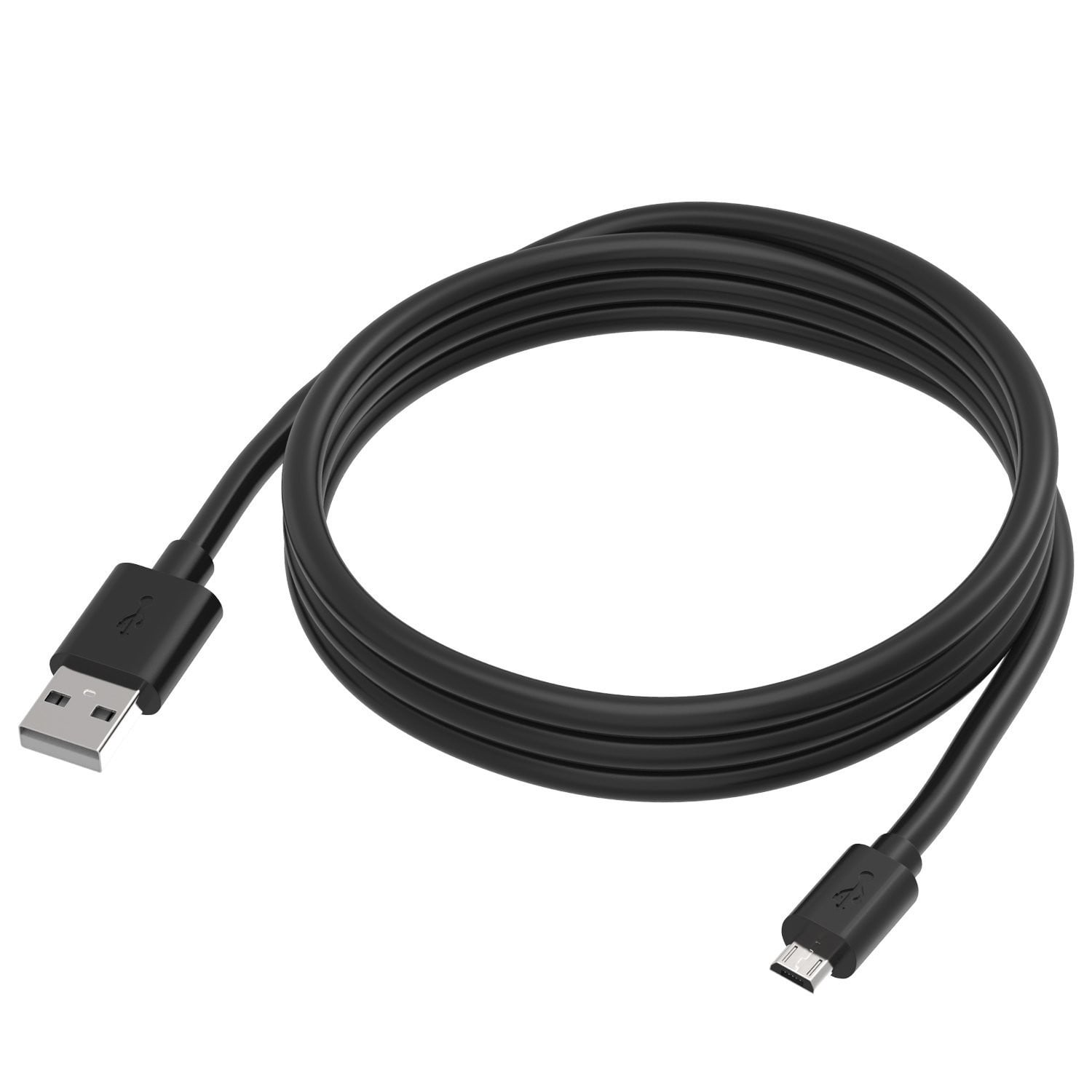 Cavo di Ricarica Rapida USB/Micro-USB 1m Nero - Miniatura 3