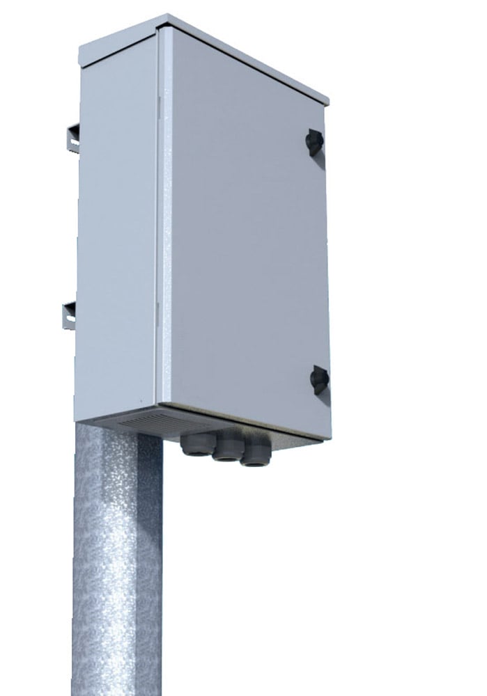 Staffe Orizzontali per Montaggio a Palo per Rack IP65 - Miniatura 3