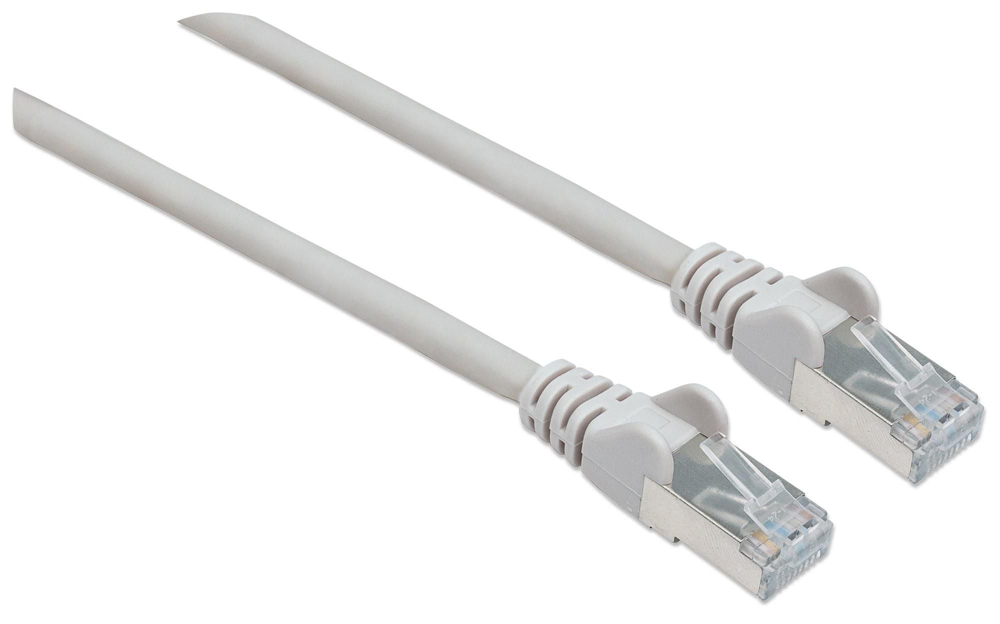 Cavo di rete Patch in rame Cat. 6A Grigio SFTP 0,5 m - Miniatura 3