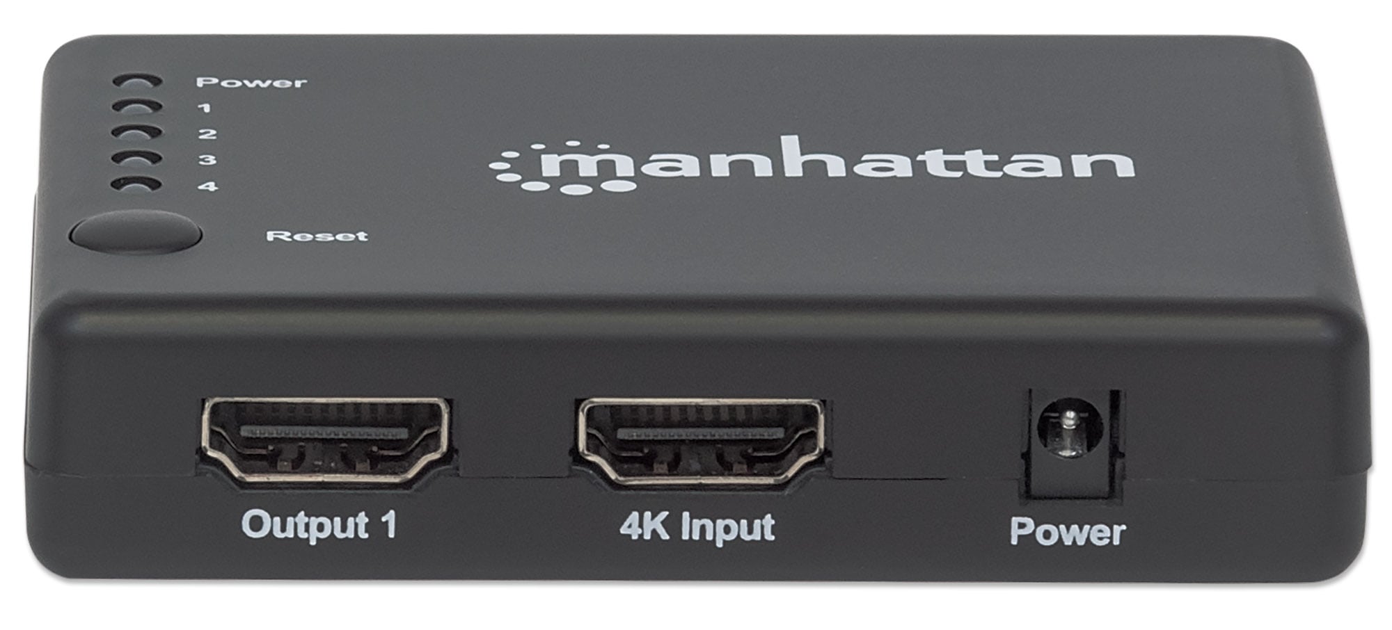 Splitter HDMI 4K UHD 3D con LED 4 vie - Miniatura 4
