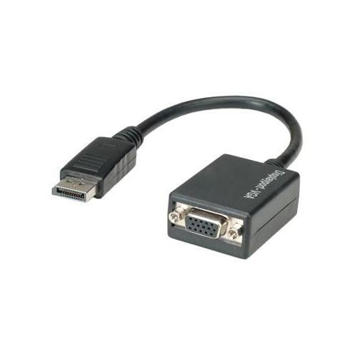 Adattatore DisplayPort DP M a VGA F - Miniatura 4