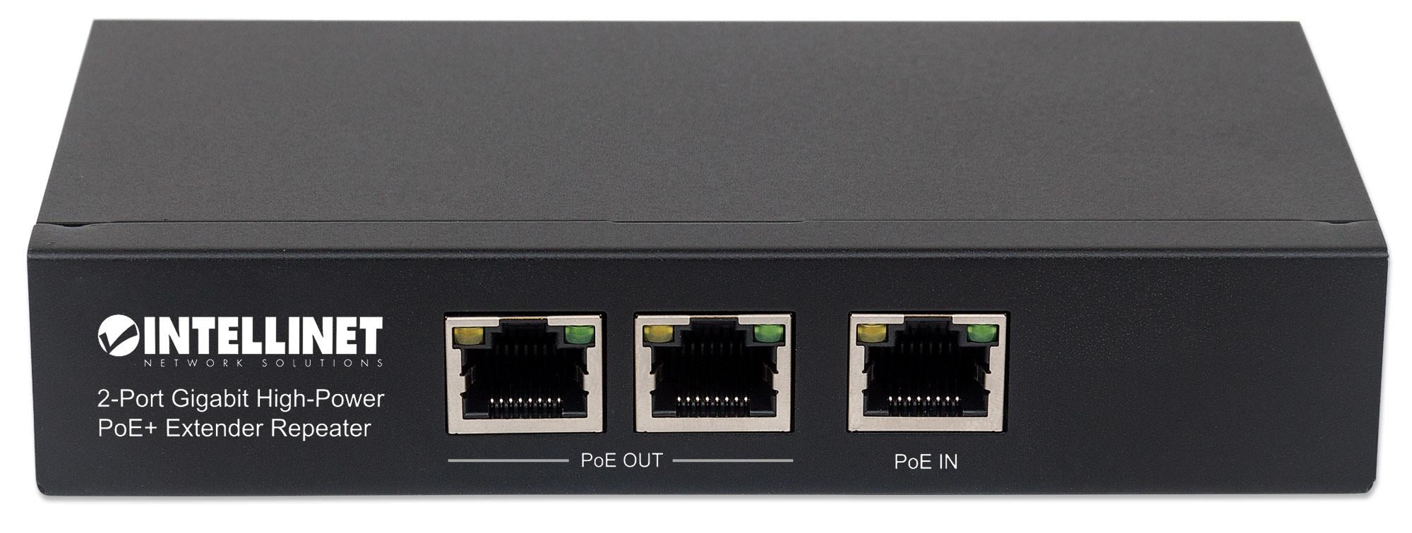 Ripetitore PoE+ Extender ad alta potenza 2 porte Gigabit - Miniatura 4