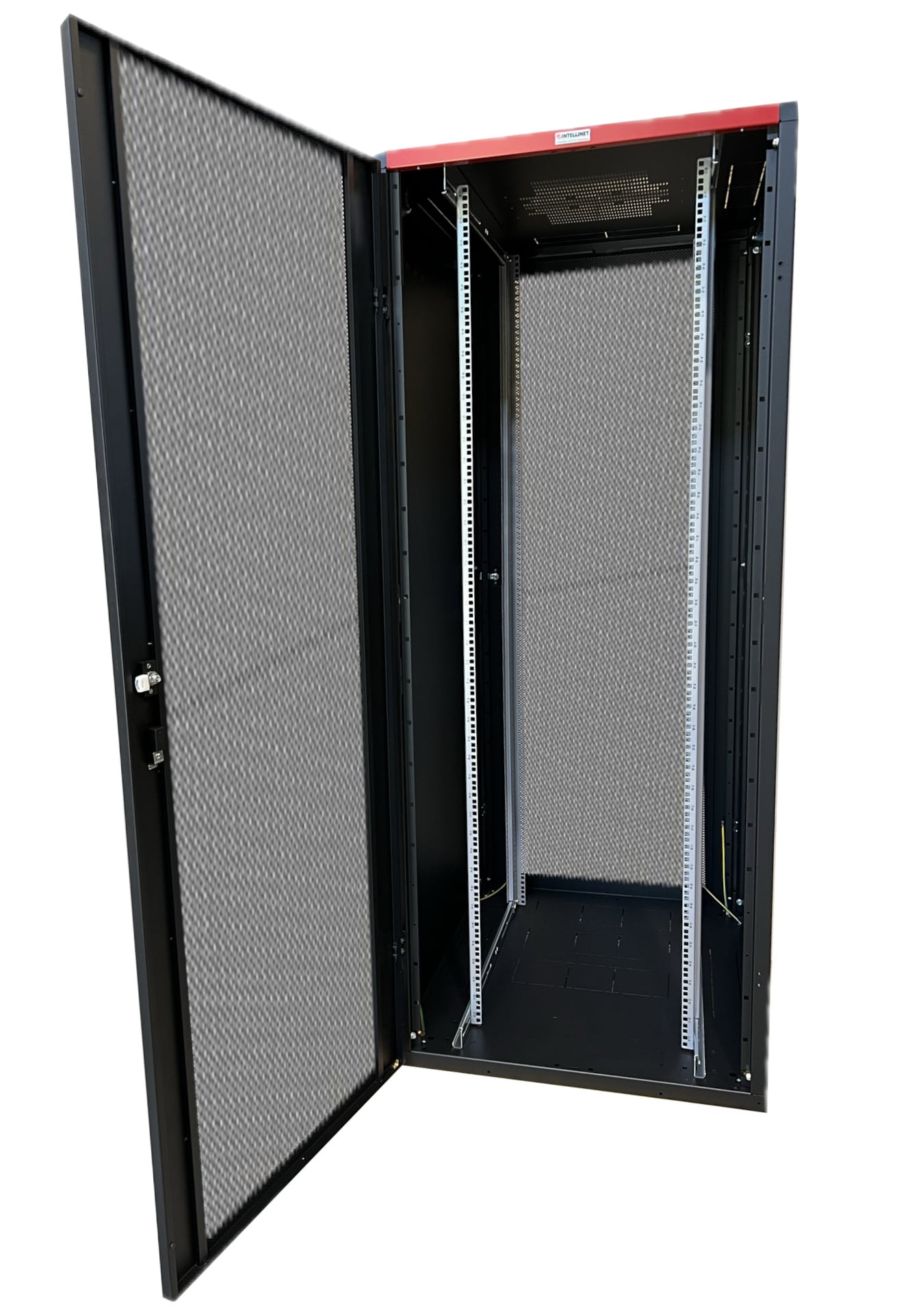 Armadio Server Rack NextGen 1000 19'' 800x1000 47U Nero Porta Grigliata - Miniatura 4