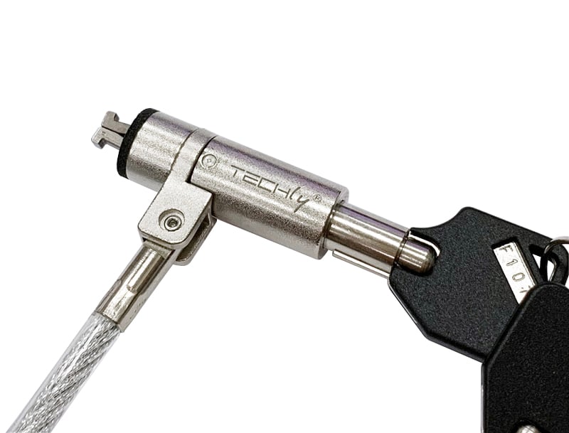 Lucchetto di Sicurezza per Notebook con Chiave, Compatibile Nano Slot (HP e altri marchi) - Miniatura 4