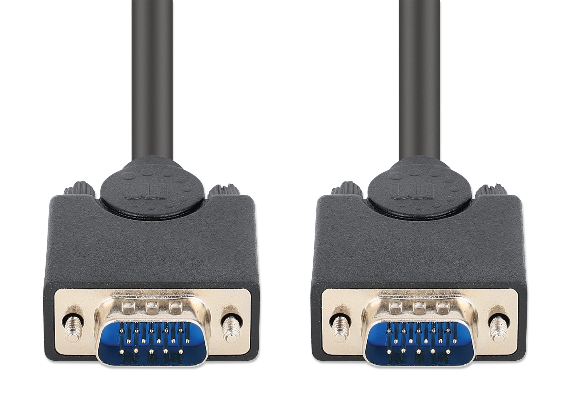 Cavo monitor SVGA standard M/M 3,0 mt NERO - Miniatura 4