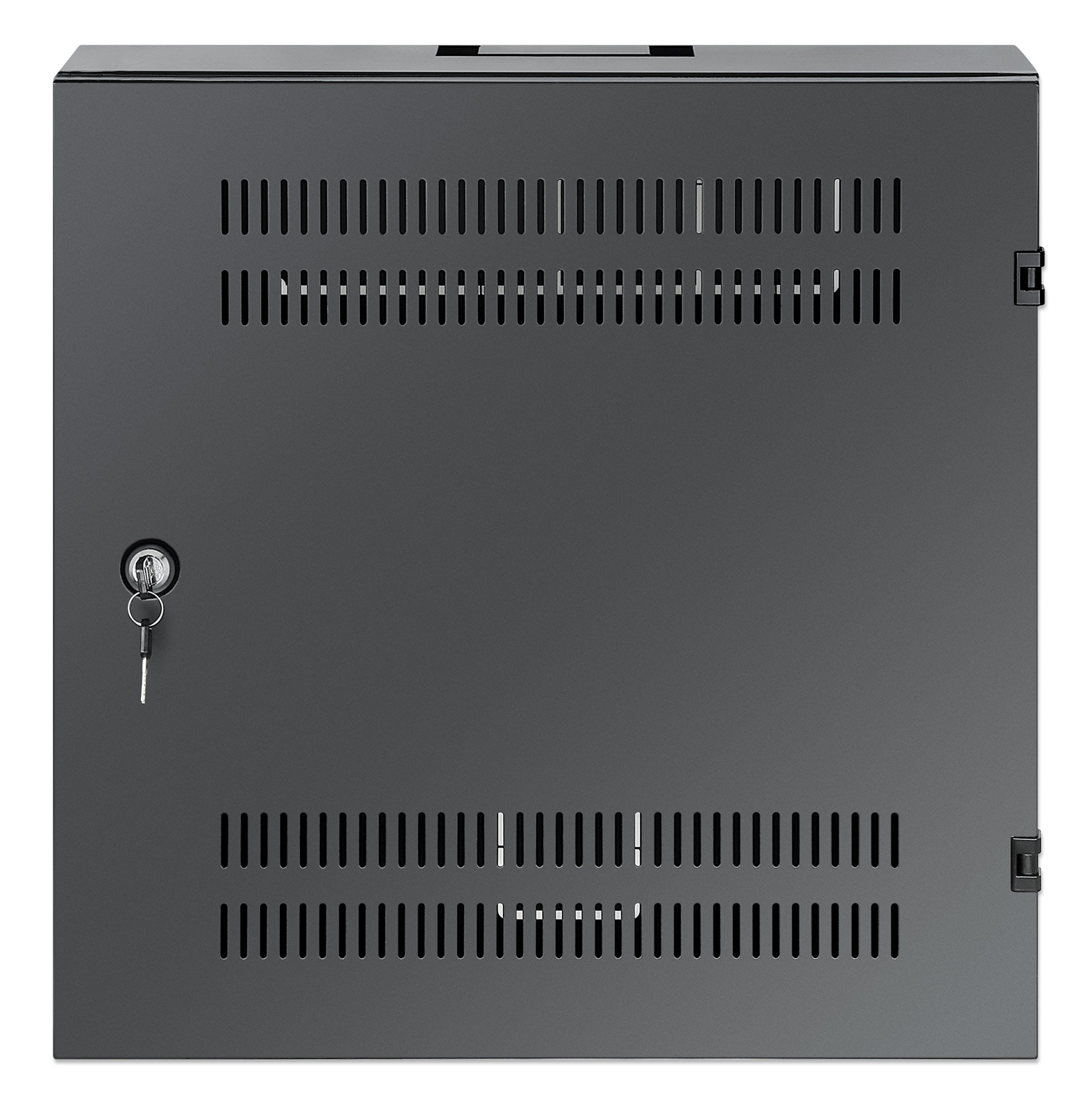 Armadio 19'' a muro a basso profilo con montanti orizzontali 4U e verticali 2U - Miniatura 4