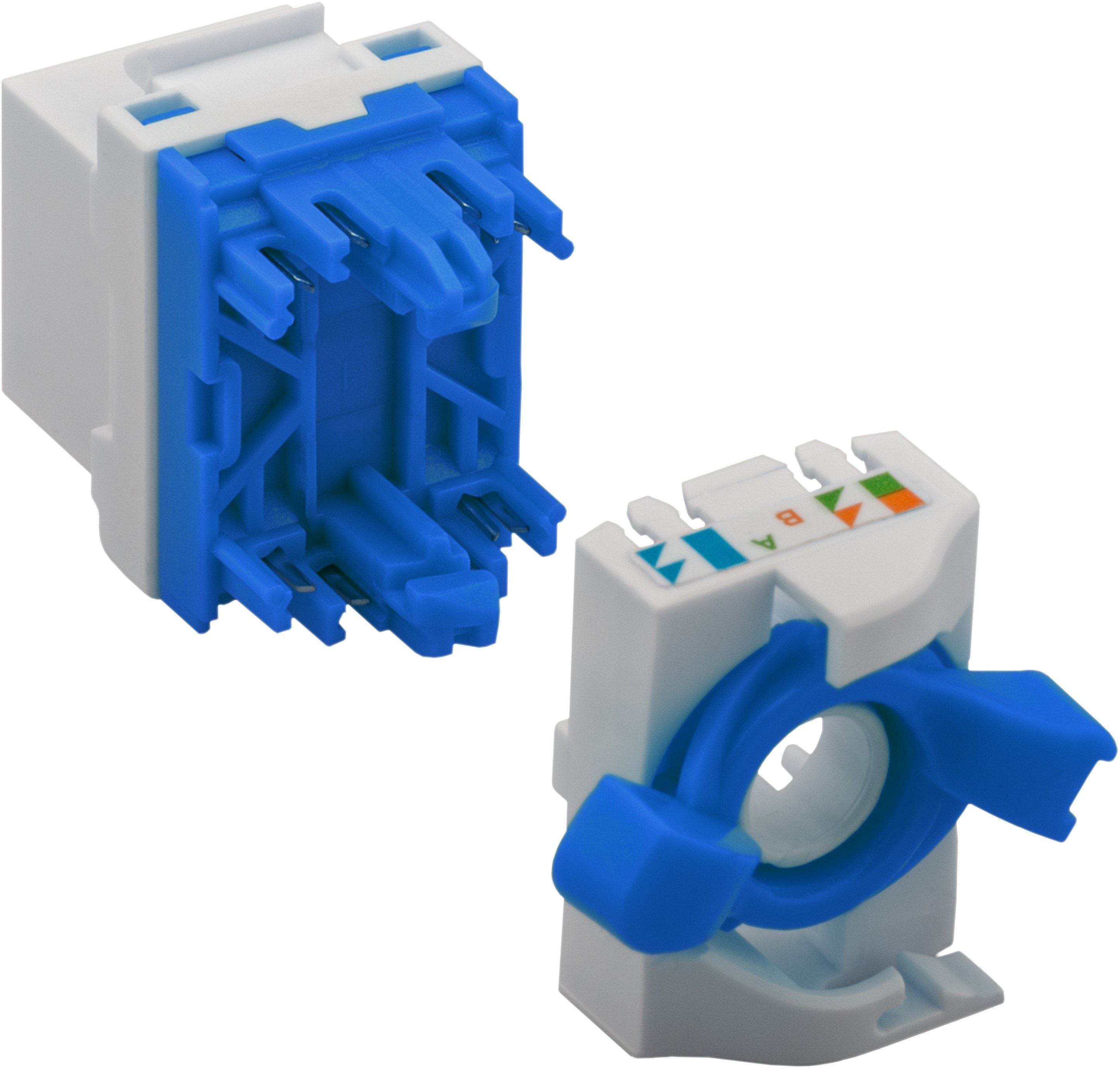 Frutto Keystone RJ45 Cat.6 UTP Tooless - Miniatura 4
