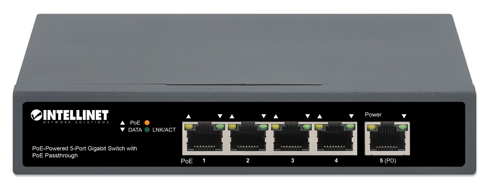 Switch Gigabit a 5 Porte con Alimentazione PoE Passante - Miniatura 4
