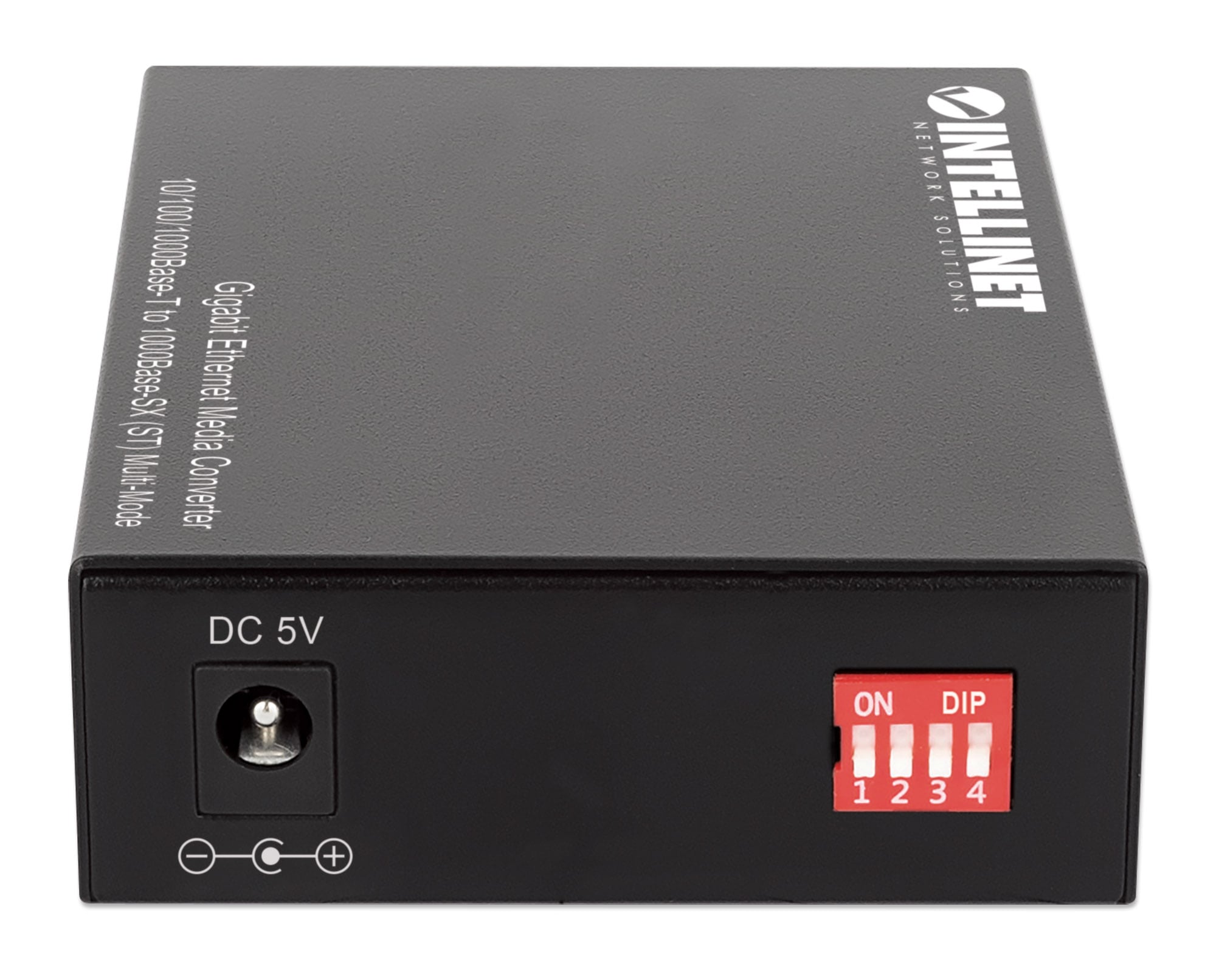 Media Converter Gigabit Ethernet Fibra ST Multimodale - Miniatura 4