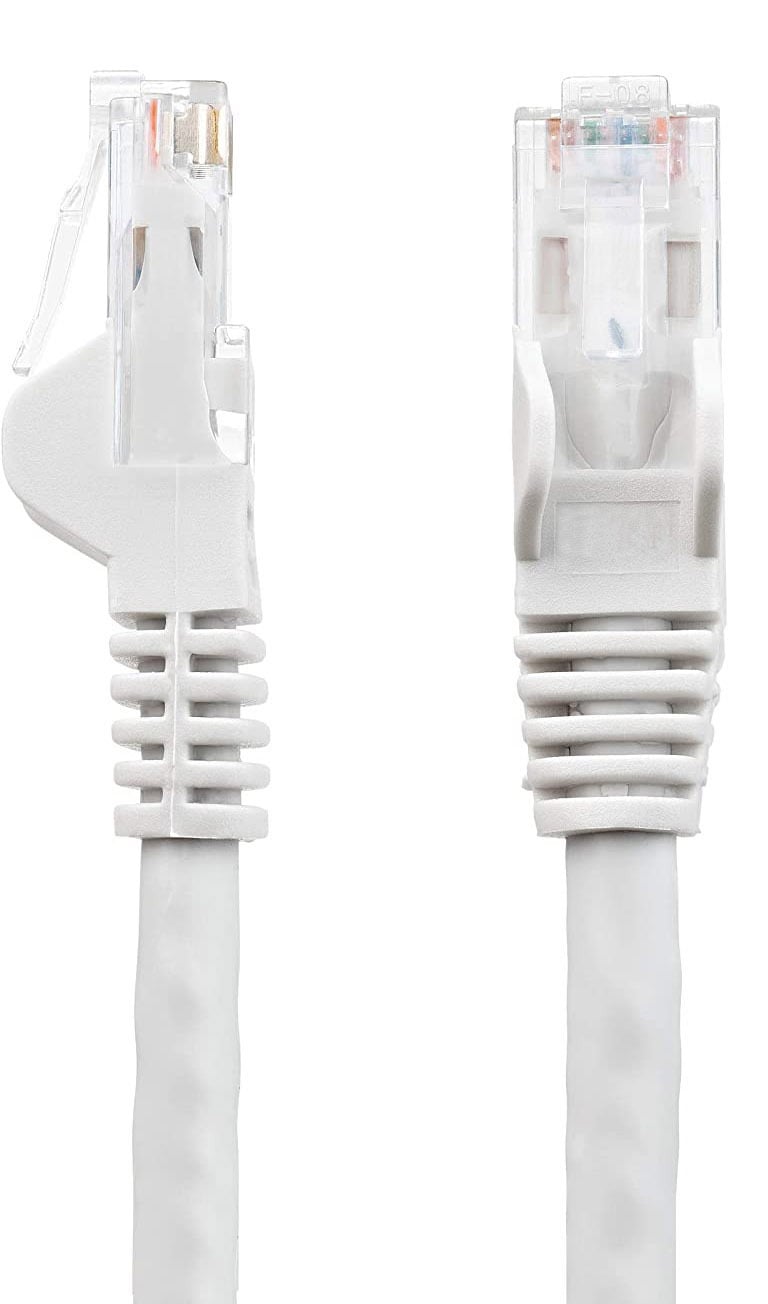 Cavo di rete Patch in CCA Cat. 6 Bianco UTP 10 m - Miniatura 4