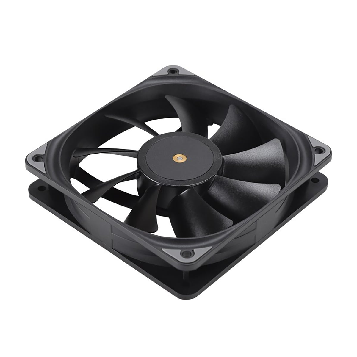 Dissipatore Ventola Silent 120x120x25 12V con Controllo PWM Intelligente - Miniatura 4