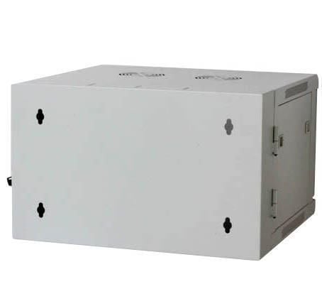 Armadio Rack 19'' a muro 15 unità due sezioni Grigio - Miniatura 4