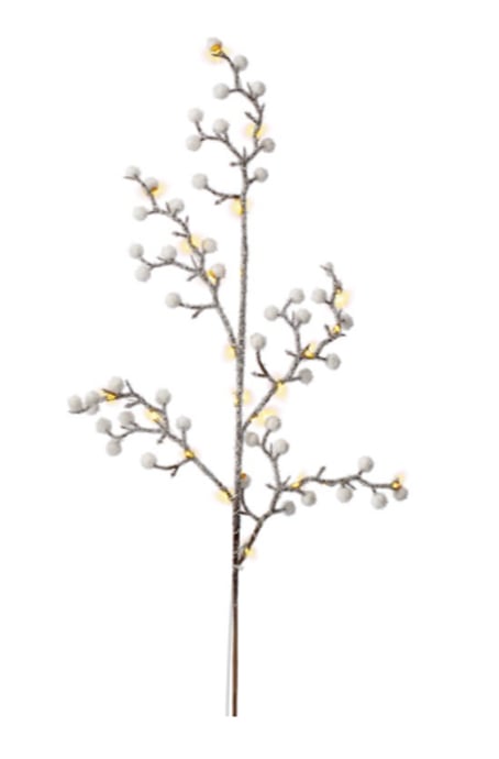 Set di 3 Alberi Luminosi con 75 LED Bianco Caldo IP44 - Miniatura 4
