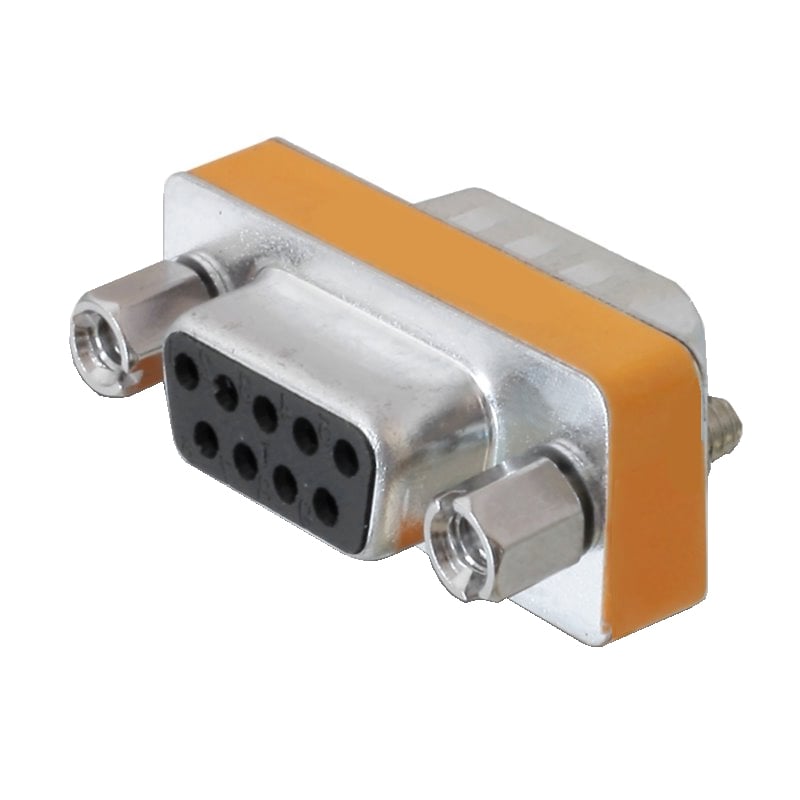 Gender Changer D-SUB 9 pin M/F Null Modem - Miniatura 4