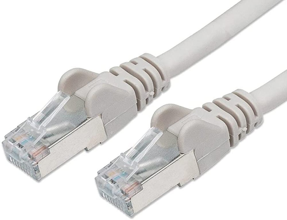Cavo di rete Patch in rame Cat. 6A Grigio SFTP 30 mt - Miniatura 4