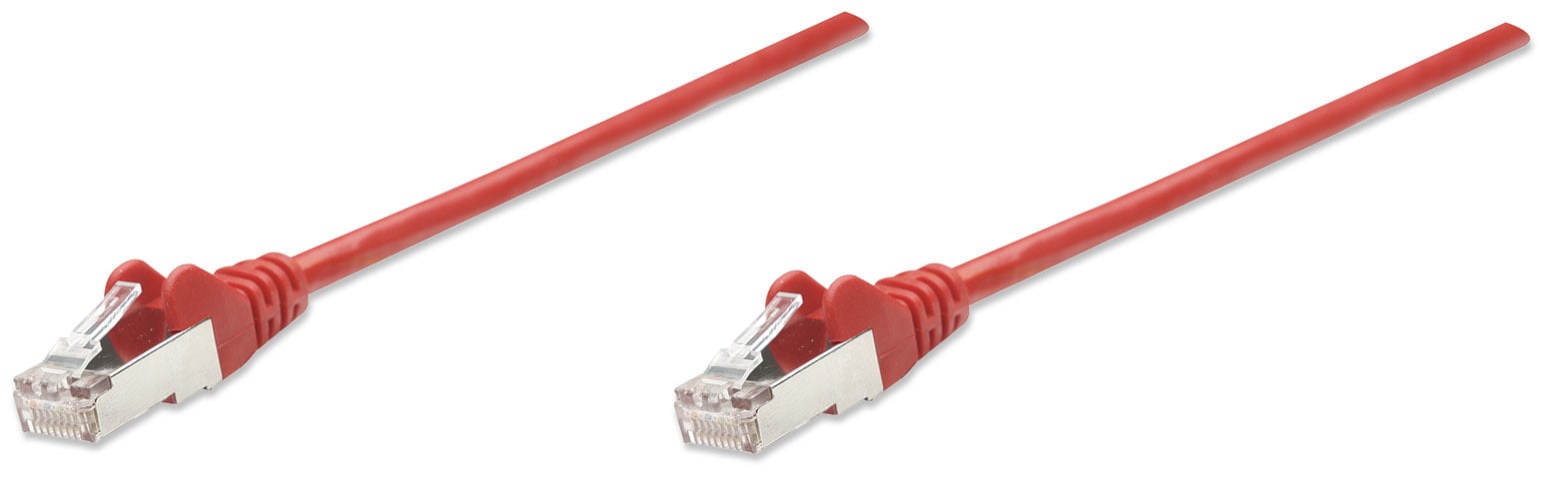 Cavo di rete Patch in Rame Schermato Cat. 5e Rosso F/UTP 2 m - Miniatura 4