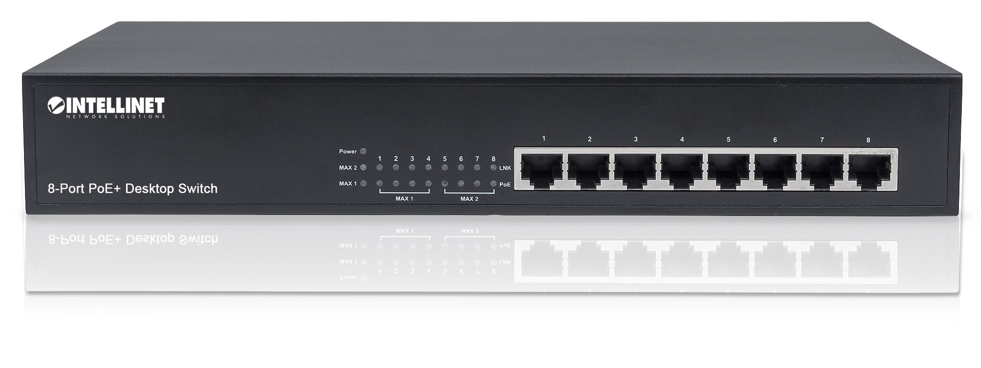 Switch PoE+ 8 Porte 10/100, Desktop / Rack - Miniatura 4