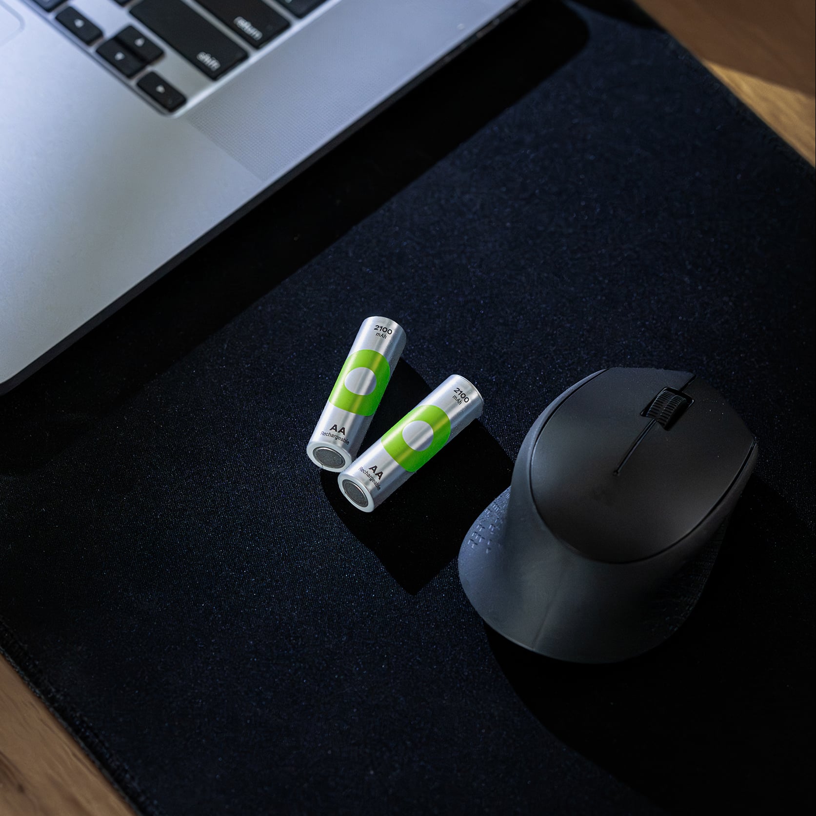 Blister 4 Batterie Ricaricabili AA Stilo 2100 mAh GP ReCyko - Miniatura 4