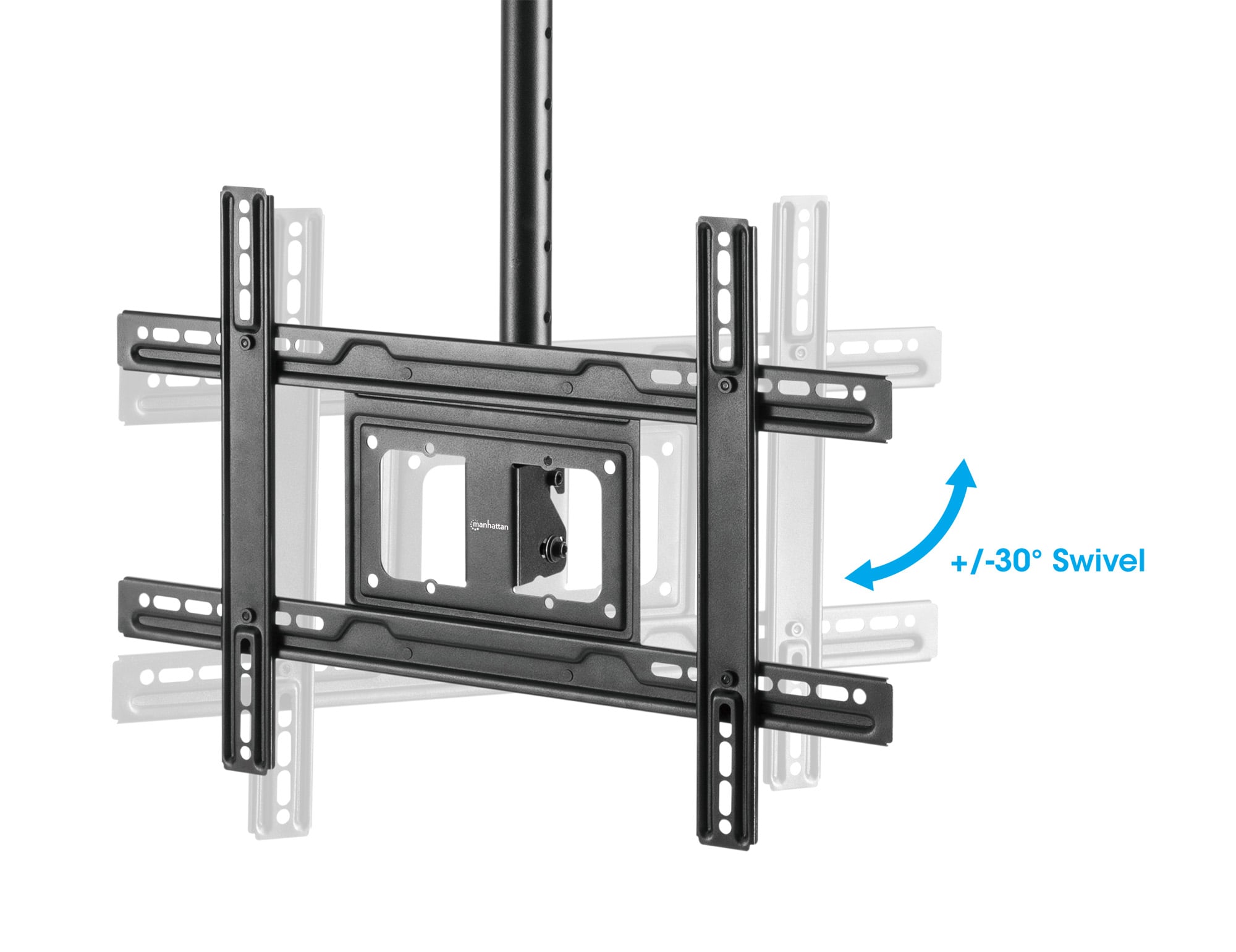 Supporto da Soffitto TV 37''-80'' Full-Motion Altezza Regolabile - Miniatura 4