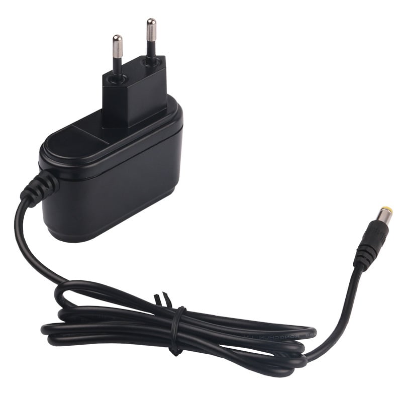 Alimentatore Universale Stabilizzato 12V 1000mA Plug 5.5 x 2.1 mm Nero - Miniatura 4